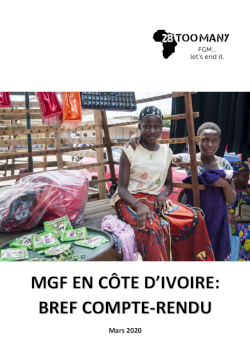 FGM/C in Cote d'Ivoire: Short Report (2020, French)